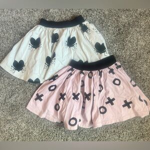 Beau Loves Two Skirts for Toddler Girl. Size 3